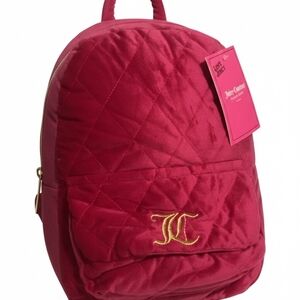 Juicy Couture Pink Quilted Backpack